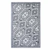 ESSCHERT DESIGN Tapis D’extérieur Rectangulaire Réversible Diamant 182×122 vente chaude 20