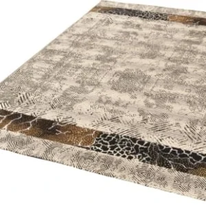 meilleur service Gino Falcone Tapis D’extérieur Tissé Plat – Gris Clair 120×180 Cm 18