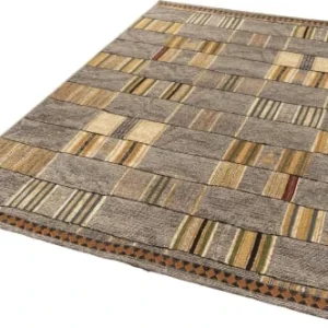 Gino Falcone Tapis D’extérieur Tissé Plat – Gris Doré 160×235 Cm guranteed de qualité 16