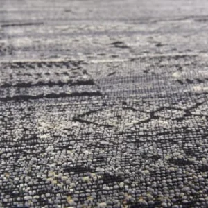 pas cher en vente Gino Falcone Tapis D’extérieur Tissé Plat – Gris Multicolore 80×165 Cm 12