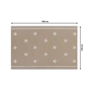 site soldes Beliani Tapis En Matériaux Synthétiques Beige 180x120cm 14