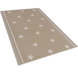 site soldes Beliani Tapis En Matériaux Synthétiques Beige 180x120cm 16