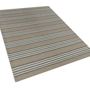 Beliani Tapis En Matériaux Synthétiques Beige 230x160cm grande promotion 16