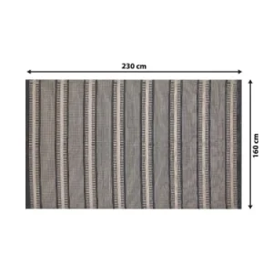 Beliani Tapis En Matériaux Synthétiques Beige 230x160cm Livraison Standard/Rapide 14