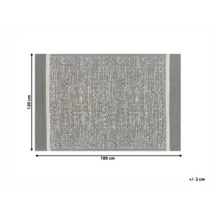 Couleurs variées Beliani Tapis En Matériaux Synthétiques Gris 180x120cm 18