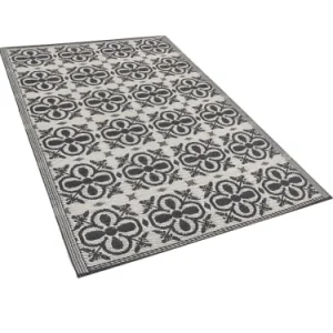 mode Beliani Tapis En Matériaux Synthétiques Noir 180x120cm 16