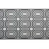 livraison la plus rapide Beliani Tapis En Matériaux Synthétiques Noir 180x90cm 13