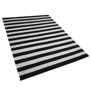 pas cher en ligne Beliani Tapis En Matériaux Synthétiques Noir 230x160cm 12