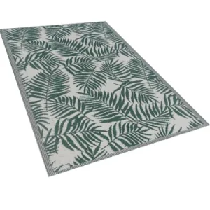 achat pas cher Beliani Tapis En Matériaux Synthétiques Vert 180x120cm 14