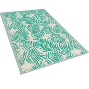 Beliani Tapis En Matériaux Synthétiques Vert 180x120cm site soldes 14