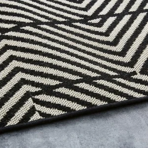 REMISE allant jusqu. Maisons Du Monde Tapis En Polypropylène Noir Et Beige 160×230 9