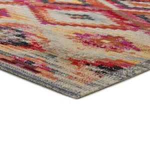 Atticgo Tapis Ethnique Multicolore Pour L’extérieur/intérieur, 133X190 Cm Nouvelle tendance 9