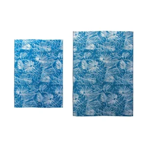 Alice’s Garden Tapis Extérieur/intérieur 200 X 290 Bleu Canard Avec Motif Exotique france en ligne 18