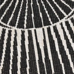 Un Amour De Tapis Tapis Extérieur Noir 240×240 Rond Nouvelle Collection 16