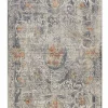 excellents soldes Wecon Home Tapis Exterieur Plat Baroque Vintage Bleu 150×80 20