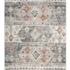 magasin en ligne france Wecon Home Tapis Exterieur Plat Motif Kilim Vintage Gris 150×80 20