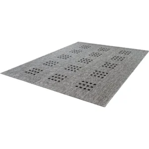 Lalee Tapis Extérieur Polypropylène Argent 120×170 Meilleur Prix 9