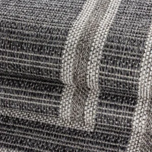 soldes en ligne STUDIO DECO Tapis Extérieur Tissé Plat Gris Et Greige 120x170cm 12