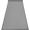 achetez pas cher ESPRIT Tapis Exterieur Tissé Plat Motif Damier Blanc Et Noir 80×300 20