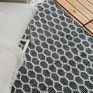 Benuta Tapis Fabriqué à Partir De Matériaux Recyclés Blanc & Noir 250×350 magasin solde 12