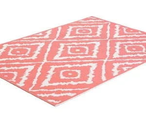 Nouveau Tom Tailor Tapis Moderne Outdoor D’extérieur Tissé Plat Rose 123×180 10