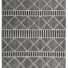 magasin en ligne france Tom Tailor Tapis Outdoor/ Indoor – Motif Géométrique – Tissé Noir 160×100 14