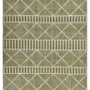 Tom Tailor Tapis Outdoor/ Indoor – Motif Géométrique – Tissé Vert 60×100 Cm Nouveau 22