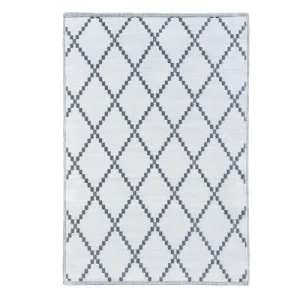 Home Maison Tapis Outdoor Tressé Recto/verso Polypropylène Gris 120 X 160 Cm grossiste en ligne 13