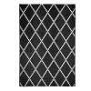 Home Maison Tapis Outdoor Tressé Recto/verso Polypropylène Noir 120 X 160 Cm vente pas cher en ligne 14