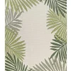 ﻿soldes Wecon Home Tapis Plat Exterieur Végétal Jungle 160×225 22