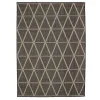 magasin pour The Deco Factory Tapis Pour Intérieur-extérieur Géo Gris Foncé 120×170 20