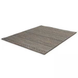 Oviala Tapis Rectangulaire En Polypropylène 120×160 Cm Noir france 12