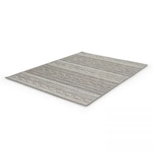 Oviala Tapis Rectangulaire En Polypropylène 160×230 Cm Gris Retour Facile et Gratuit 10