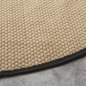 Meilleur Service Maisons Du Monde Tapis Rond En Polypropylène Tissé Beige Et Noir D160 8