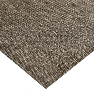 The Deco Factory Tapis Scintillant Pour Intérieur-extérieur Marron 120×170 belle 12