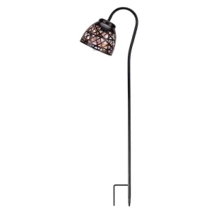 LUMI JARDIN Torche Solaire En Métal Métal Noir H92CM magasin pour 10