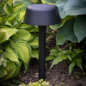 à prix très bas Dyberg Larsen Valencia Solar – Borne Solaire En Métal Noir Mat, H 56 Cm D 19,5 Cm 11