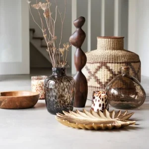 Maisons Du Monde Vase En Corde Tressée Marron Et Beige H57 en ligne 11