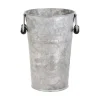 magasin pour ESSCHERT DESIGN Vase En Zinc Patiné De 21 Cm 13