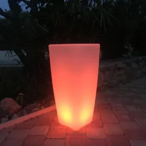 prix le plus bas Lumisky Vase Lumineux Sans Fil LED Polyéthylène Multicolore H70CM 10